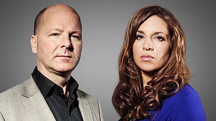 David Moore and Sarah Willingham