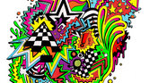 New rave illustration...