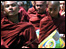 Protesting monks in Rangoon this week