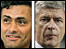 Jose Mourinho and Arsene Wenger