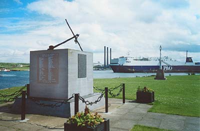 The Princess Victoria Memorial on Chaine Road in Larne