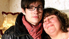 Sam Attwater and Cheryl Fergison