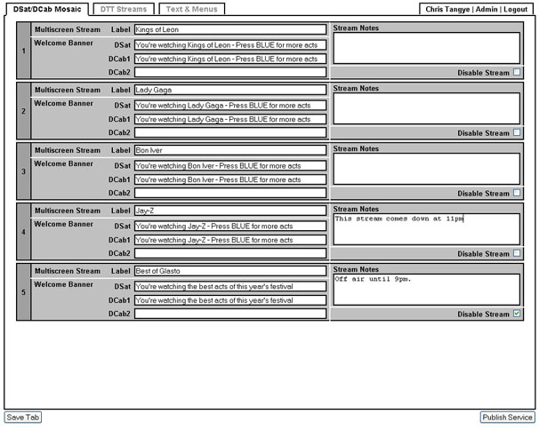 Screenshot of MOLE