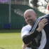 Dom learns how to tackle. By hugging!