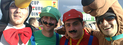 Festival goers