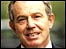 Tony Blair arrives for his speech on Monday