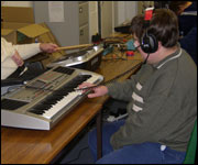 Jaming with the soundbeam