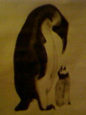 Emperor penguins