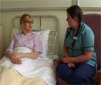 Leanne Jones & patient
