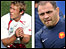 Jonny Wilkinson (left) and Raphael Ibanez