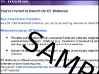 BT trial