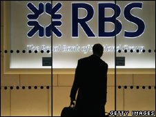 Man at RBS entrance