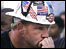 Firefighter during ceremony