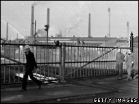 Corby steel works