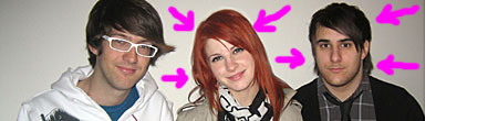 Paramore - Sam NOT arrowed