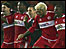 Middlesbrough celebrate their FA Cup win over Bristol City