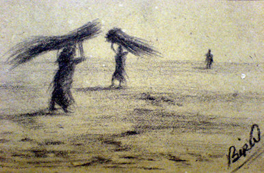 A noon at a shore
