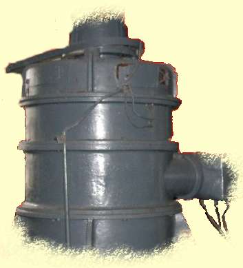 Part of the Hydro-Electric Turbine