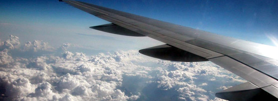 An aeroplane wing