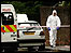 Police examine white VW Golf