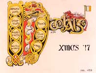 Image of prisoner's Christmas card