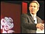 Tony Blair addressing Usdaw workers in Blackpool