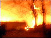 Blast scene