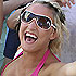 Girl on holiday