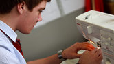 See kids, sewing...