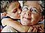 Pensioner and child