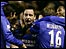 Joe Cole (left) Arjen Robben celebrate Chelsea's win with captain John Terry