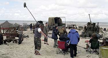 The crew at Dunkirk Beach