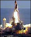 Columbia takes off