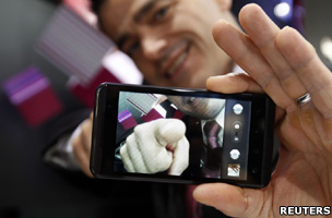 Smart phone user