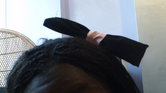Princess bow...