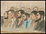 Artist's impression of defendants in court