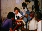 Aid work in Somalia