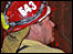 Firefighters battle a blaze in California (24/10/07)