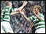 Stephen McManus (left) scored Celtic's third goal